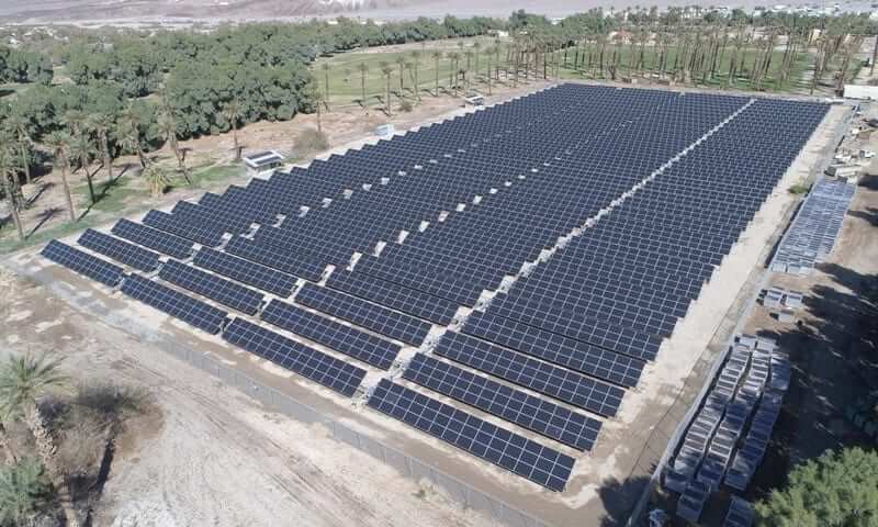 Death Valley Solar Panels