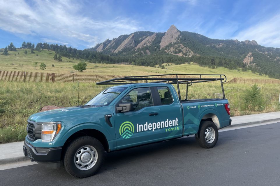 Independent Power Trucks driving in Boulder