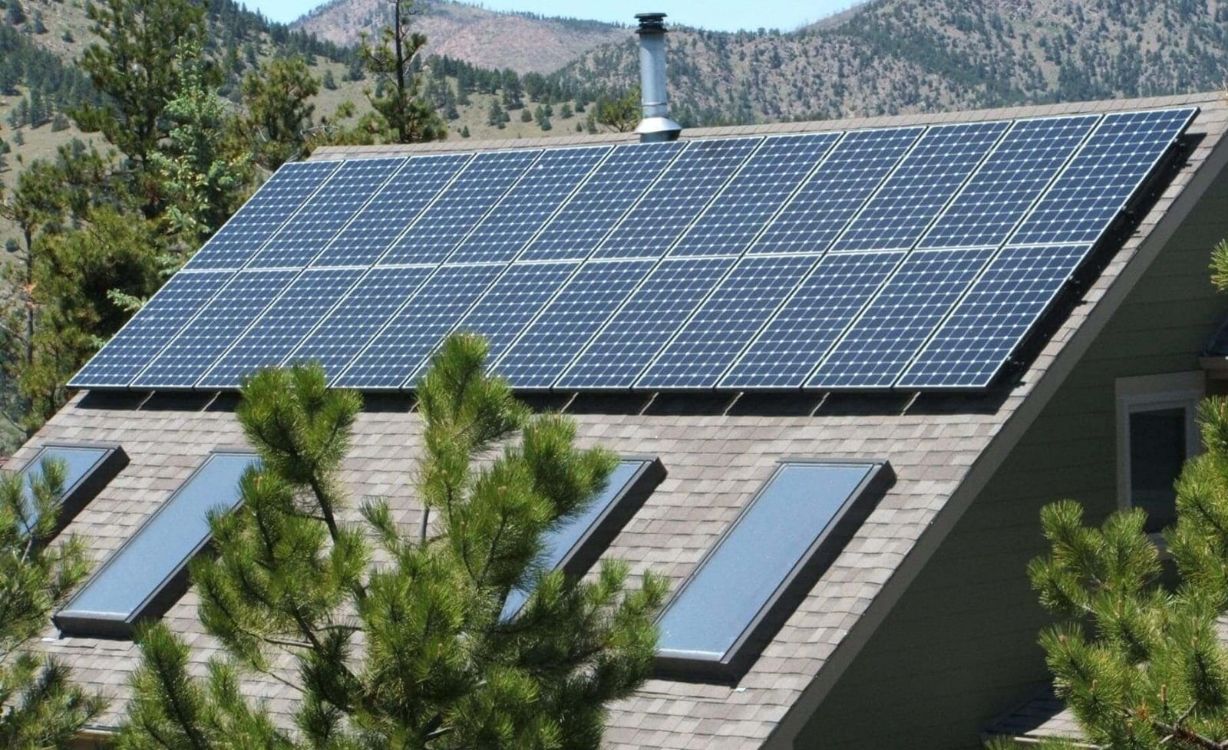 Solar Installation on Roof