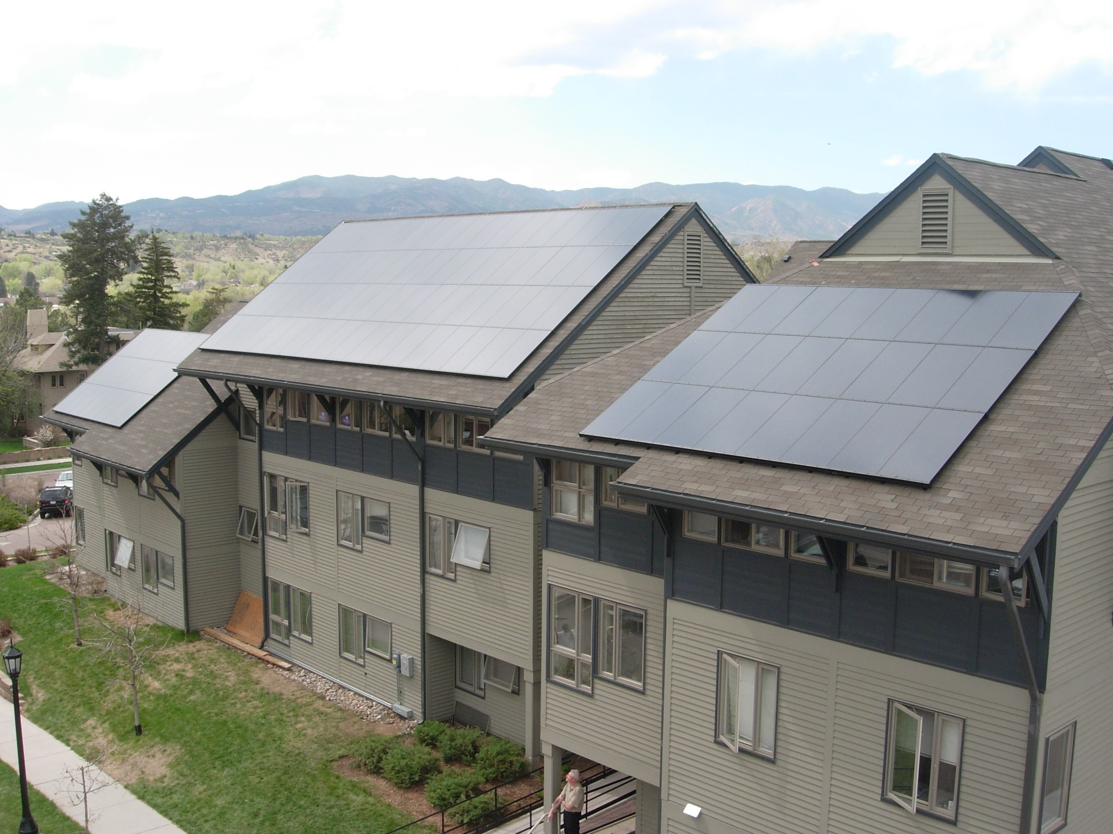 Colorado College with Solar Install