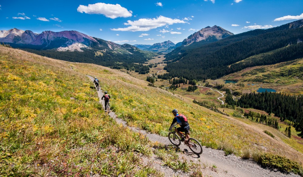 Mountain Bikers in Crested Butte