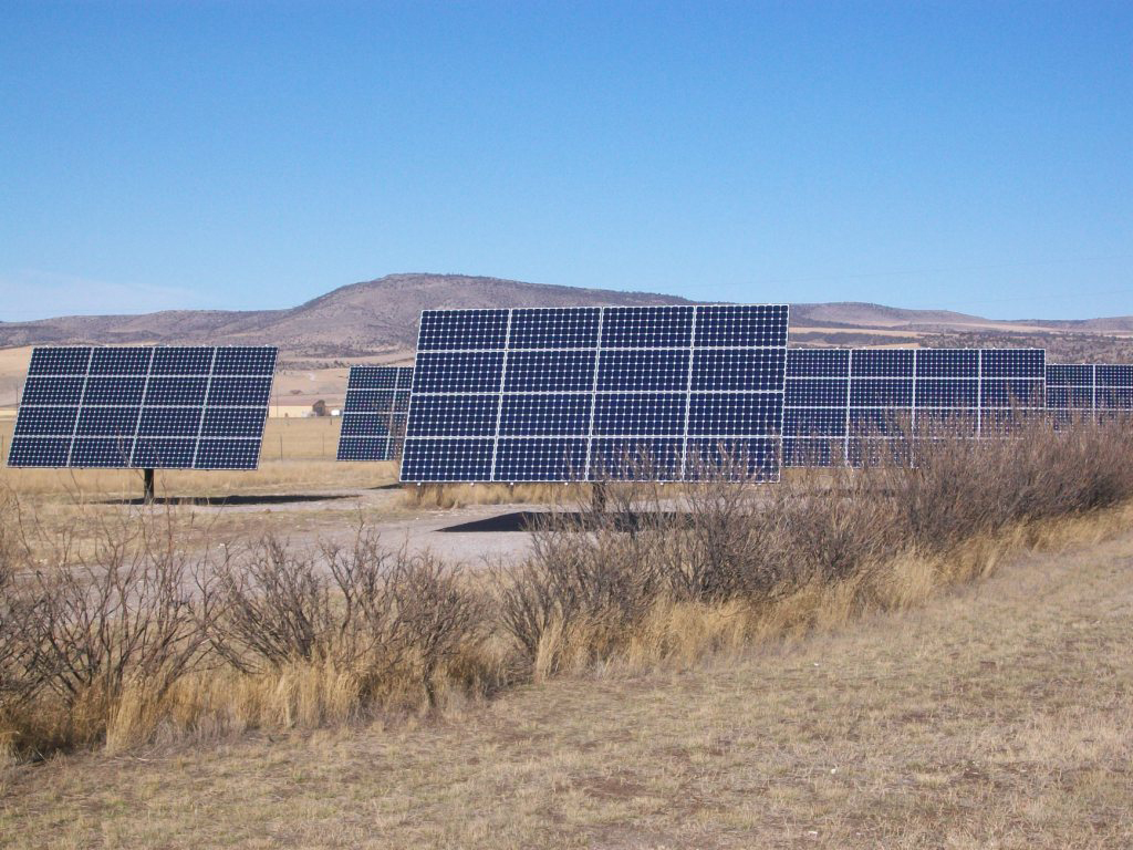 Outdoor Solar Panel Installation
